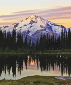 Crater Lake Diamond Painting