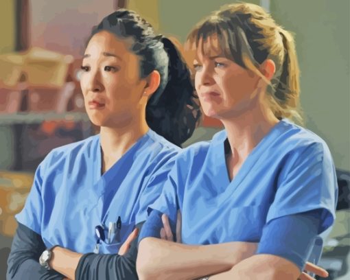 Cristina And Meredith Diamond Painting