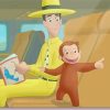 Curious George Diamond Painting