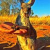 Cute Baby Kangaroo Diamond Painting