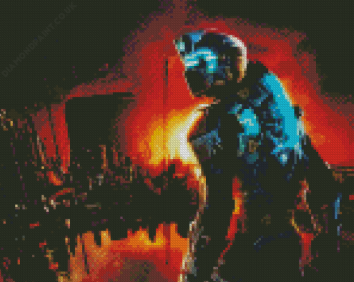 Dead Space Game Diamond Painting