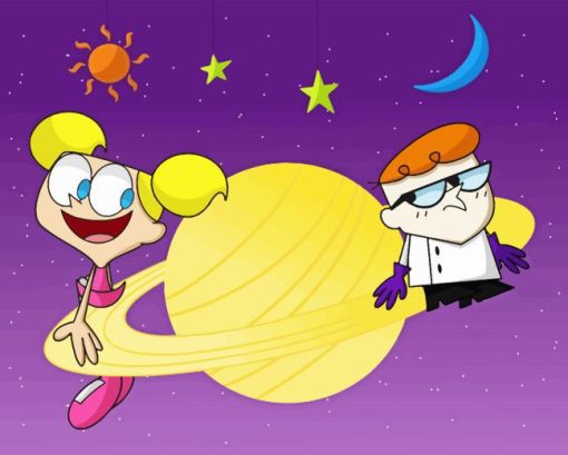 Dee Dee Dexters Laboratory Diamond Painting