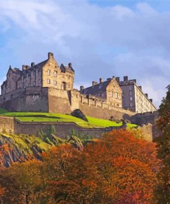 Edinburgh Castle Diamond Painting