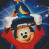 Fantasia Mickey Mouse Diamond Painting