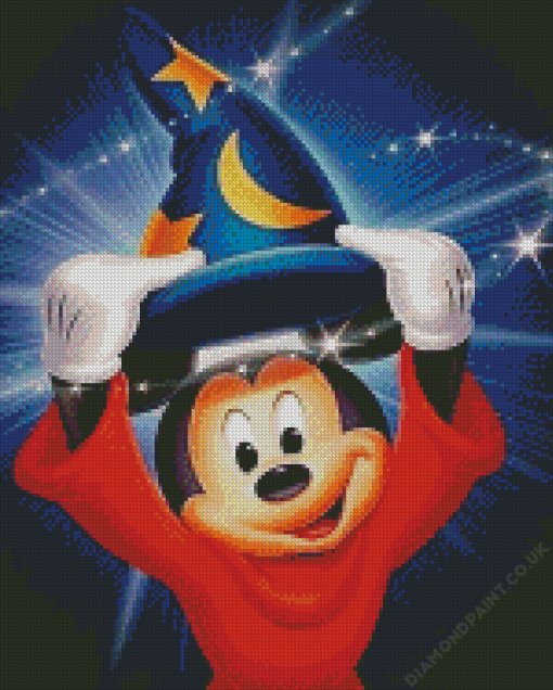 Fantasia Mickey Mouse Diamond Painting