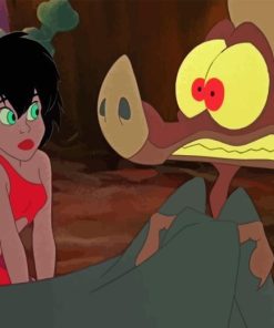 Ferngully And Crysta Fairy Diamond Painting