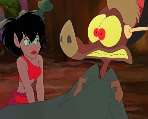 Ferngully And Crysta Fairy Diamond Painting