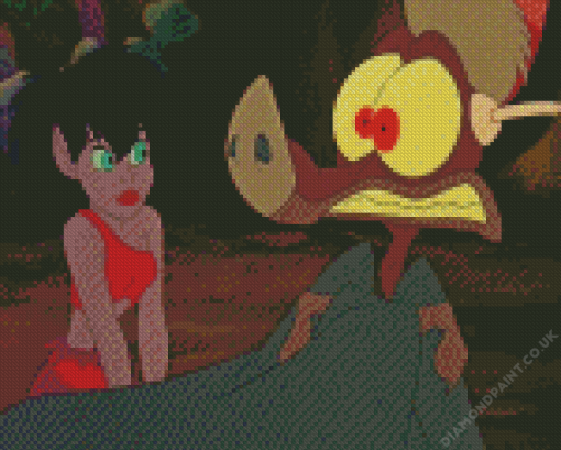 Ferngully And Crysta Fairy Diamond Painting