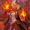 Fire Lady Proudmoore Diamond Painting