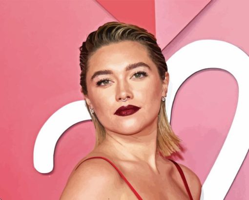 Florence Pugh Diamond Painting