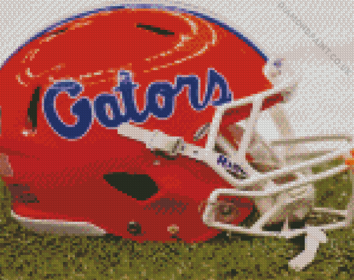 Florida Gators Helmet Diamond Painting