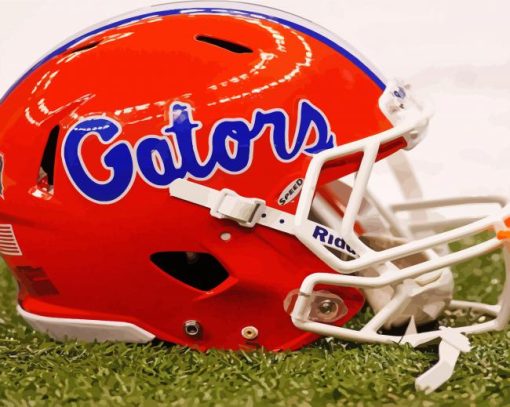 Florida Gators Helmet Diamond Painting