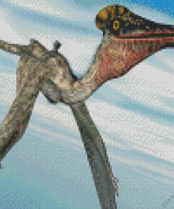 Flying Pterosaur Diamond Painting