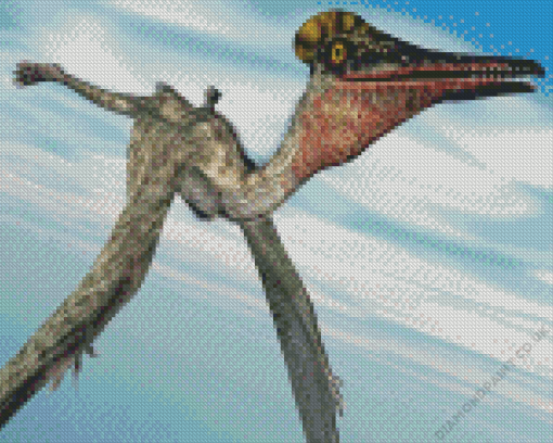 Flying Pterosaur Diamond Painting