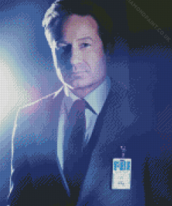 Fox Mulder Diamond Painting