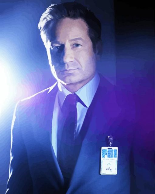 Fox Mulder Diamond Painting