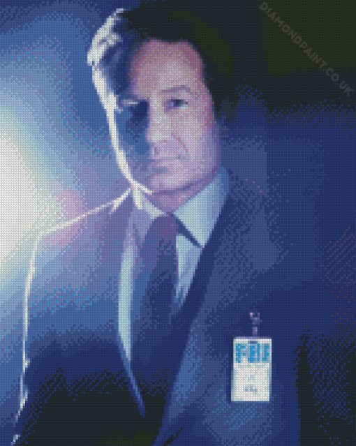 Fox Mulder Diamond Painting