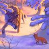 Fox And Wolf Diamond Painting