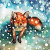 Fox Snow Diamond Painting