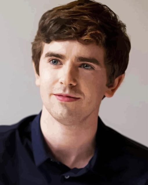 Freddie Highmore Actor Diamond Painting