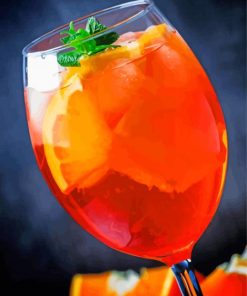 Fresh Aperol Spritz Diamond Painting