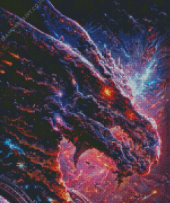 Galaxy Dragon Space Diamond Painting