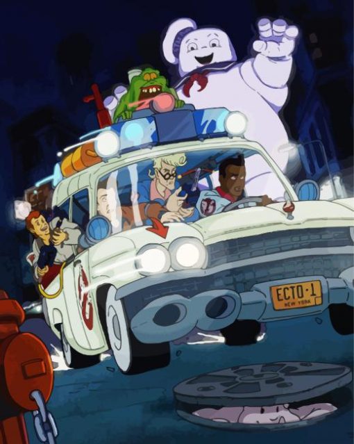 Ghostbusters Scooby Doo Diamond Painting