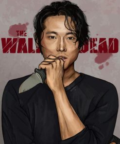 Glenn Rhee Walking Dead Diamond Painting