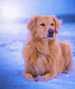 Golden Retriever Diamond Painting