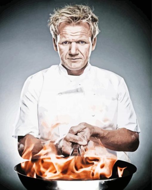 Gordon Ramsay Diamond Painting