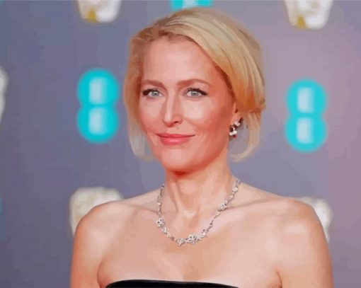 Gorgeous Gillian Anderson Diamond Painting