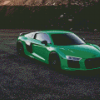 Green Audi R8 Diamond Painting