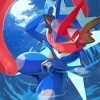 Greninja Pokemon Diamond Painting