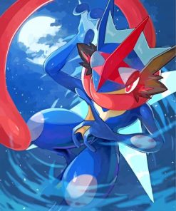 Greninja Pokemon Diamond Painting