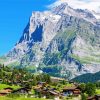 Grindelwald Village Diamond Painting