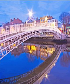 Half Penny Bridge Diamond Painting