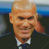 Handsome Zinedine Zidane Diamond Painting