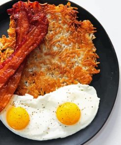 Hash Browns Dish Diamond Painting