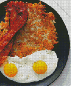 Hash Browns Dish Diamond Painting