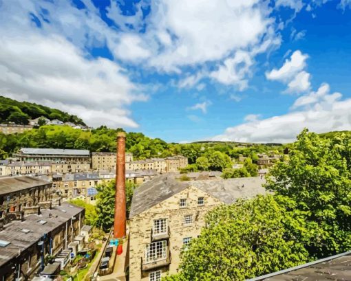 Hebden Bridge Town Diamond Painting