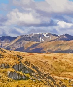 Helvellyn Mountain Diamond Painting