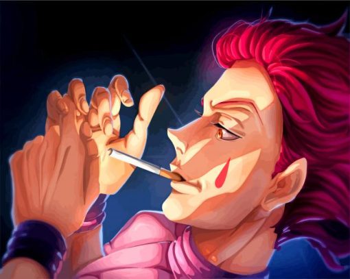 Hisoka Morow Smoking Diamond Painting