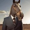 Horse Wearing A Suit Diamond Painting