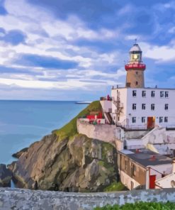 Howth Dublin Lighthouse Diamond Painting