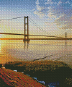 Humber Bridge Yorkshire Diamond Painting