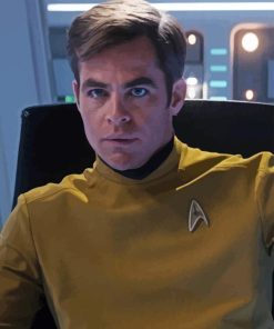 James T Kirk Diamond Painting