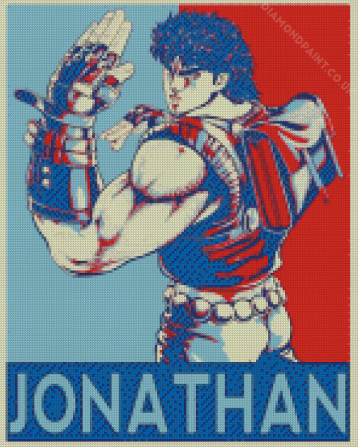 Jonathan Joestar Diamond Painting