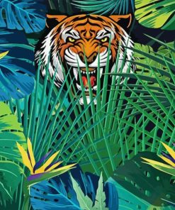 Jungle Tiger Diamond Painting