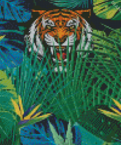 Jungle Tiger Diamond Painting