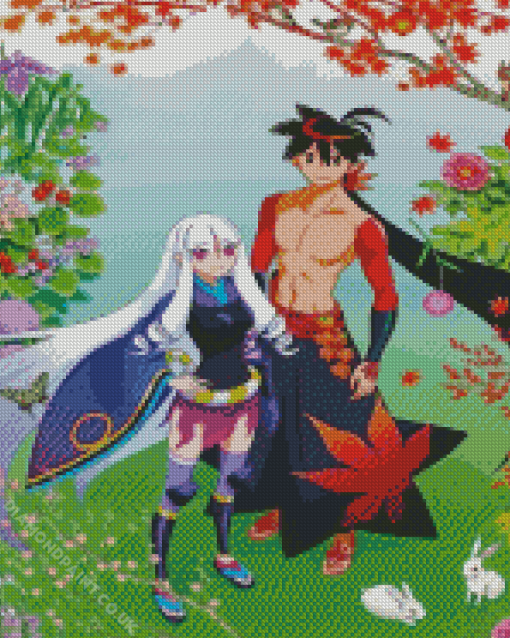 Katanagatari Poster Diamond Painting